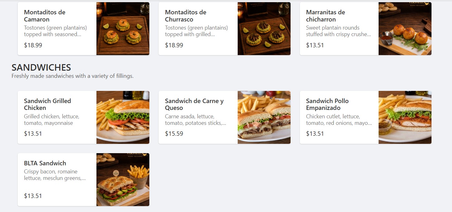 Our Foods