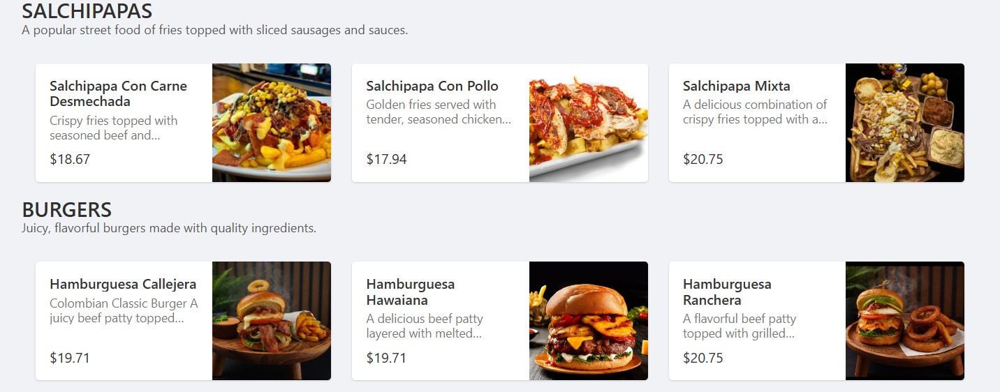 Our Foods