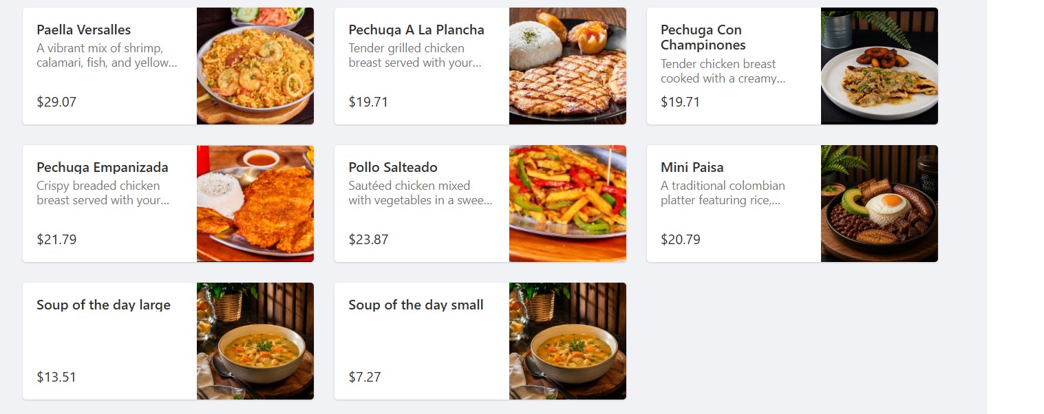 Our Foods